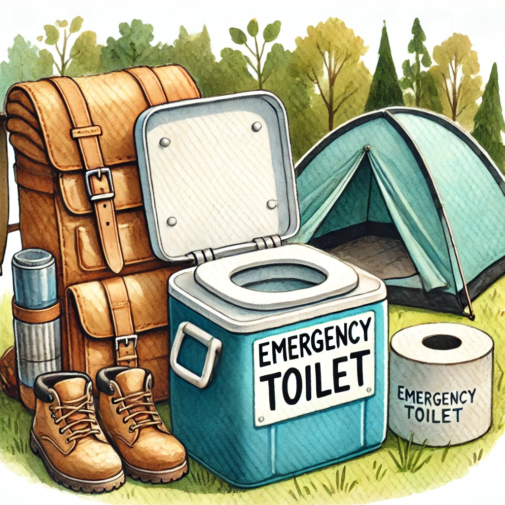 portable emergency toilet